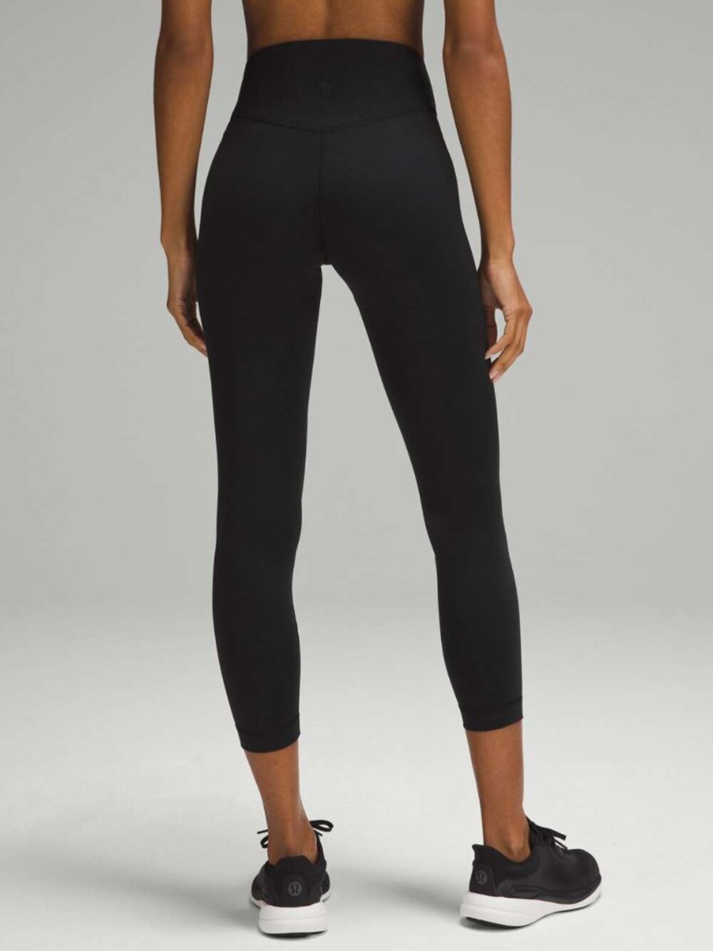 Lululemon Wunder Under SmoothCover High-Rise Tight 25" Black Size 4 soft yoga
